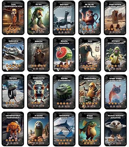 Amazon.co.jp: カード トゥントゥントゥンサフール イタリアンブレイン